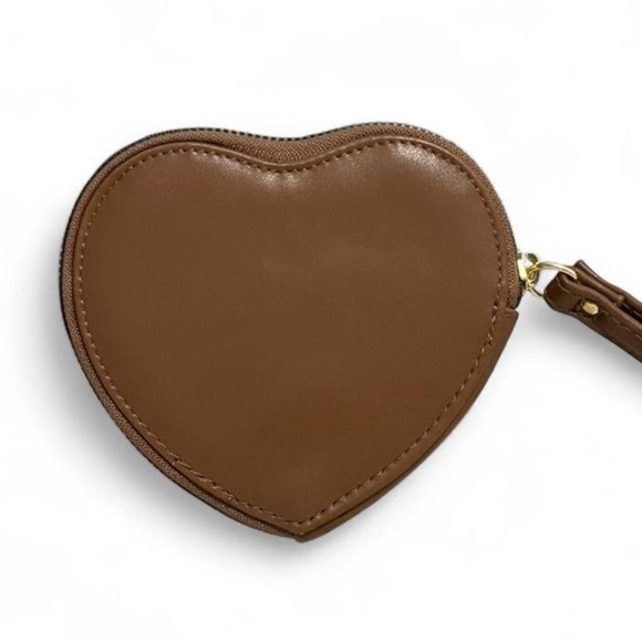 Juicy Couture Chino Chestnut Heart Wristlet (NWOT) - Picture 4 of 5